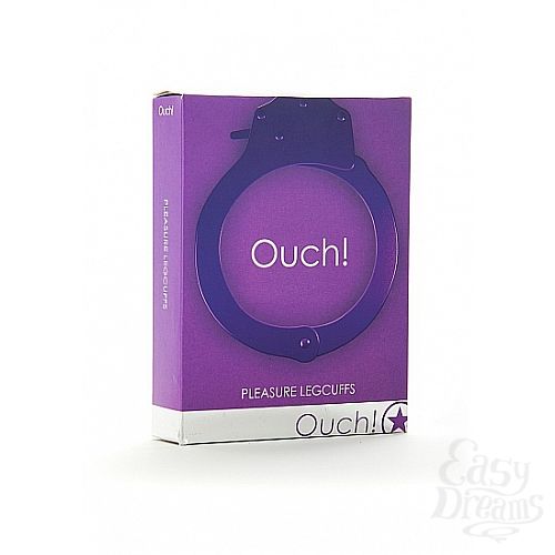 ���������� 2  ��������� Pleasure Legcuffs Purple SH-OU008PUR