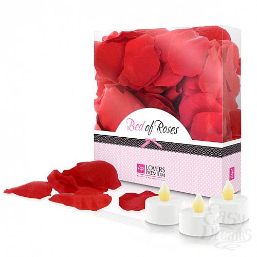 ���������� 1:  �������� ����� Lovers Premium Bed of Roses Red