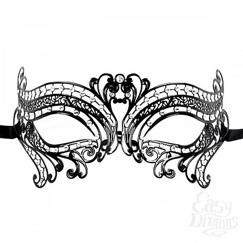 Фотография 1:  Венецианская Маска Margherita с завитками под глазами Фотография 1:  Венецианская Маска Margherita с завитками под глазами