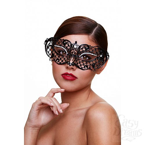 Фотография 1:  Маска со стразами Masq Midnight Фотография 1:  Маска со стразами Masq Midnight