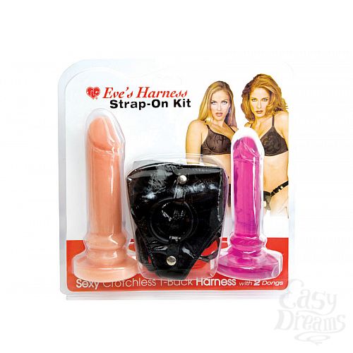  2      TLC^ Eve s Harness Strap-On Kit 17,5 