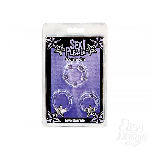 ���������� 2  ����� ����������� ����� Sex Please! Come On Love Ring Trio
