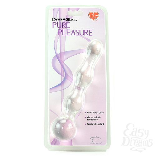 ���������� 4  ����������� ������������� TLC^ CyberGlass  Pure Pleasure Wand,17 ��, ����������