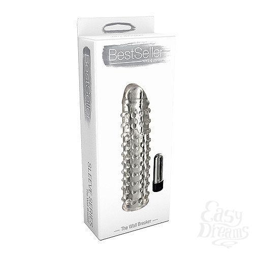 ���������� 2  ������� BESTSELLER  VIBRATING PENIS SLEEVE THE WALL BREAKER T4L-800745