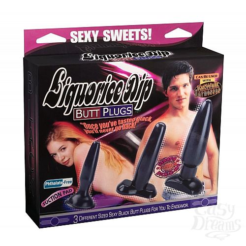 ���������� 5  ����� �������� ���������� Liquorice Dip-Plugs