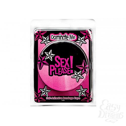 ���������� 3  ������ ����� ��� �������� Sex Please! Dominate Me Self-Adhesive Bondage Tape