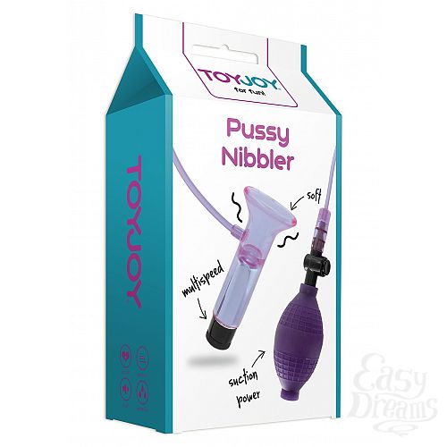 Фотография 1:  PUSSY NIBBLER VIBR. PUSSYPUMP PURPL