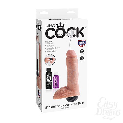 ���������� 1:  ������������� 8 Squirting Cock with Balls � �������� �������������� ��������