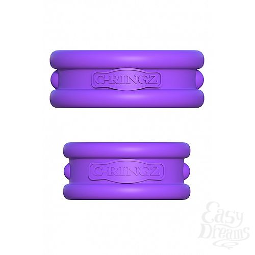 ���������� 3  ����� �� 2-� ����������� ����� Max Width Silicone Rings ����������