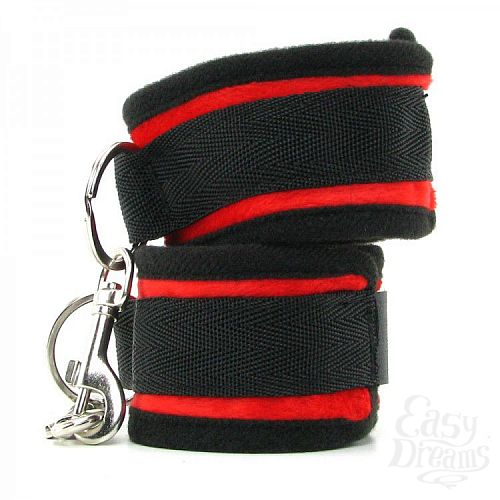 ���������� 2  ������ ��������� � �������� ��������� Beginners Handcuffs Red