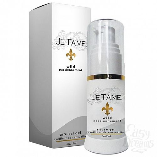 Фотография 1:  Возбуждающий гель для женщин Je Taime Gel Wild - 15 мл.