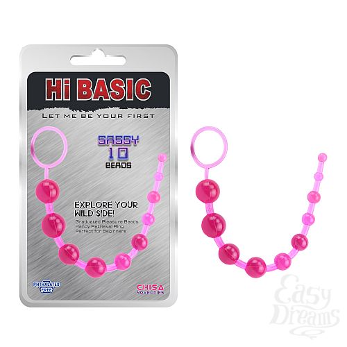 ���������� 2  ������� �������� ������� � �������� Sassy Anal Beads - 26,7 ��.