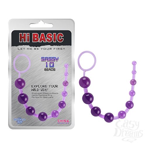 ���������� 2  ���������� �������� ������� Sassy Anal Beads - 26,7 ��.