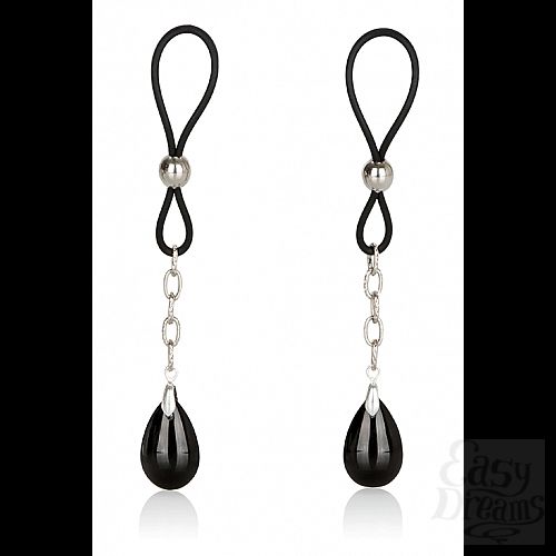 ���������� 2  ������ �� ����� Nipple Play Non-Piercing Nipple Jewelry - Onyx