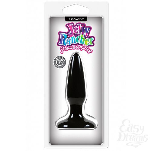 ���������� 1:  ׸���� �������� ����-������ Jelly Rancher Pleasure Plug Mini - 8,1 ��.