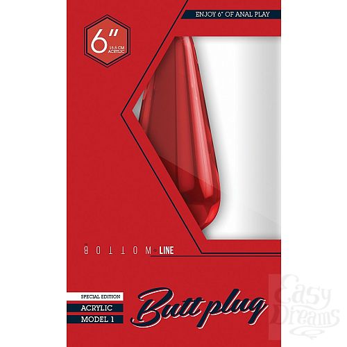 ���������� 2  ������� �������� ���������� Bottom Line 6  Model 1 Acrylic Red - 15,5 ��.