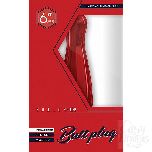 ���������� 2  ������� �������� ���������� Bottom Line 6  Model 3 Acrylic Red - 15,5 ��.