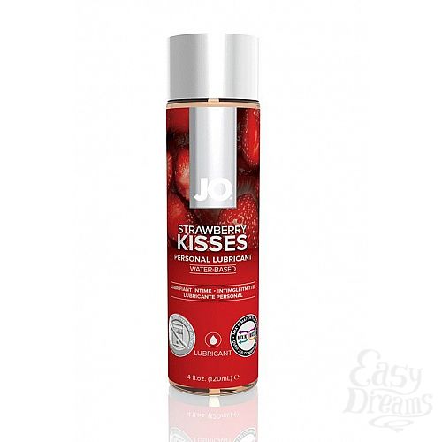 ���������� 1:  ��������� �� ������ ������ � �������� �������� JO Flavored Strawberry Kiss - 120 ��.