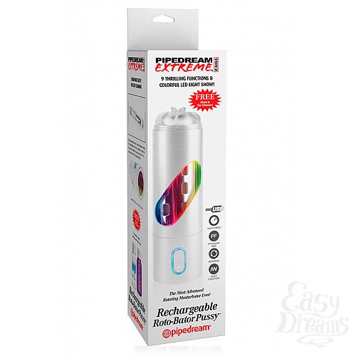 ���������� 1:  �������������� �����������- ������  Pipedream Extreme Toyz Rechargeable Roto-Bator Pussy