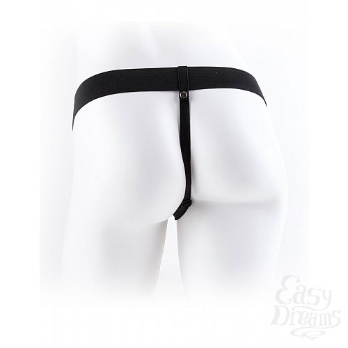 ���������� 3  �������� �������������-������� � ��������� Vibrating Hollow Strap-On with Balls - 24 ��.