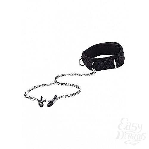 ���������� 1:  �������� � �������� ��� ������ Velcro Collar Black OUCH! SH-OU138BLK