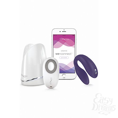 Фотография 5  Электровибромассажер We-Vibe Sync  Purple-Фиолетовый, на радиоуправлении