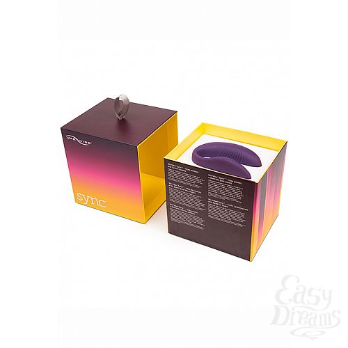 Фотография 6  Электровибромассажер We-Vibe Sync  Purple-Фиолетовый, на радиоуправлении