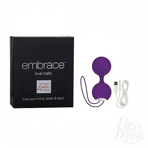 Фотография 6  Вагинальные шарики Embrace Love Balls, Серый