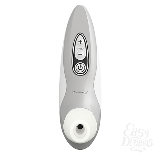 Фотография 1:  Вакуумный стимулятор клитора Womanizer Pro40 Weiss, Белый