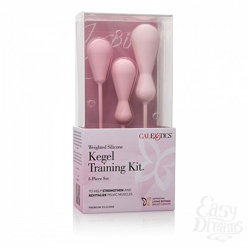 ���������� 5  ����� �� 3 ���� ����������� ������ ������� ������� Weighted Silicone Kegel Training Kit