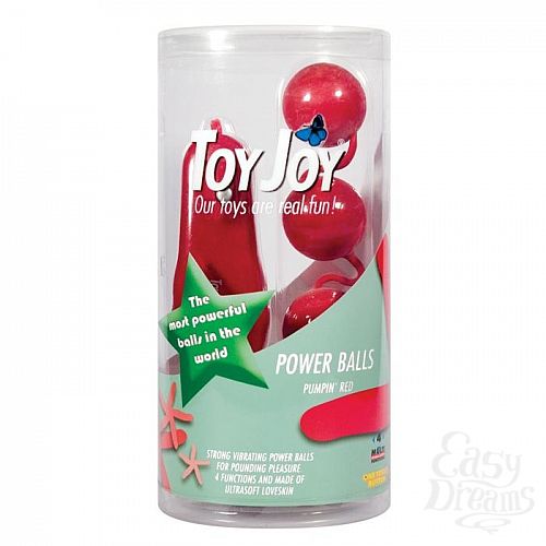 ���������� 2  ����������� ������ � ��������� Toy Joy Power Balls 