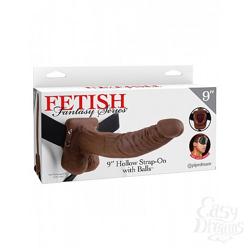  5     Hollow Strap-On with Balls - 24 .