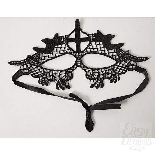 Фотография 1:  Маска Кокетливая монашка - White Label, One Size, Черный Фотография 1:  Маска Кокетливая монашка - White Label, One Size, Черный