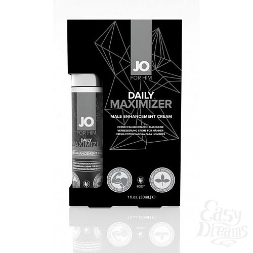  1:     JO DAILY MAXIMIZER MALE ENHANCEMENT CREAM - 30 .