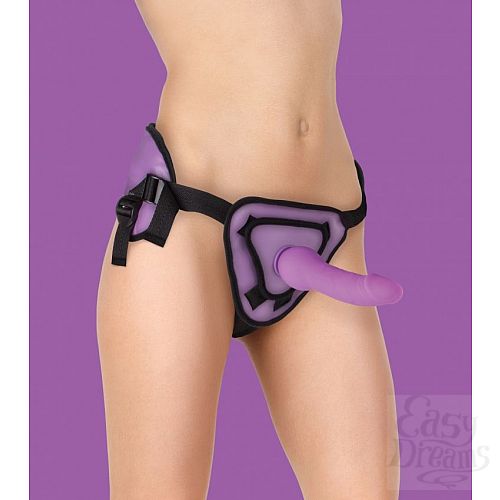 ���������� 5  ���������� ������� Deluxe Silicone Strap On 8 Inch - 20,5 ��.