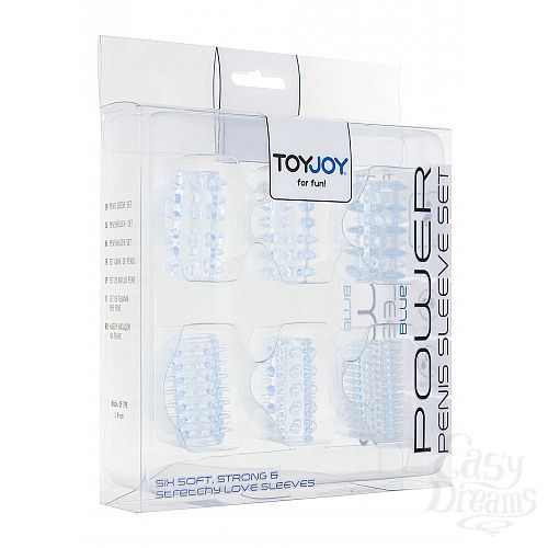 ���������� 2  ����� ������� �� ����� Power Penis Sleeve Set - Toy Joy , �������