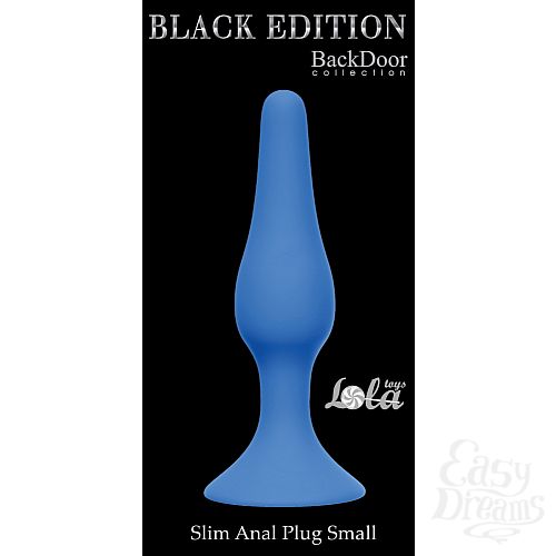 Фотография 2  Анальная пробка Slim Anal Plug Small Blue 4207-02Lola