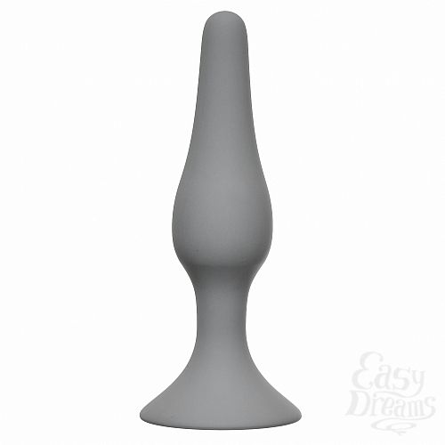  1:    Slim Anal Plug Small Grey 4207-03Lola