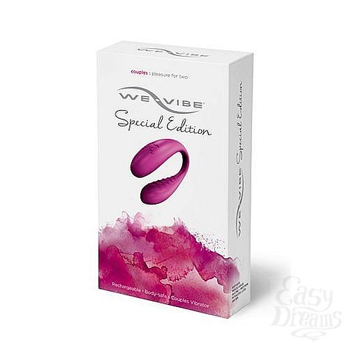 Фотография 3  Вибратор для пар - We-Vibe Special Edition (силиконовый), Розовый