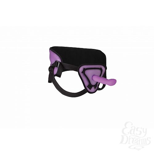  4   Deluxe Silicone Strap On OUCH!, 20,5 ., 
