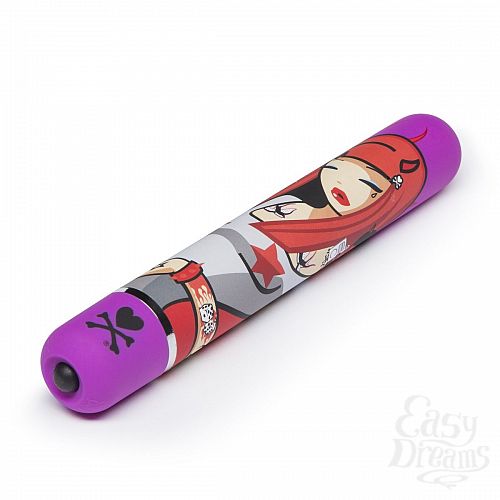 ���������� 2  ���������� �������� � ������� CLASSIC VIBRATOR PURPLE DEVIL WOMAN - 18,4 ��.