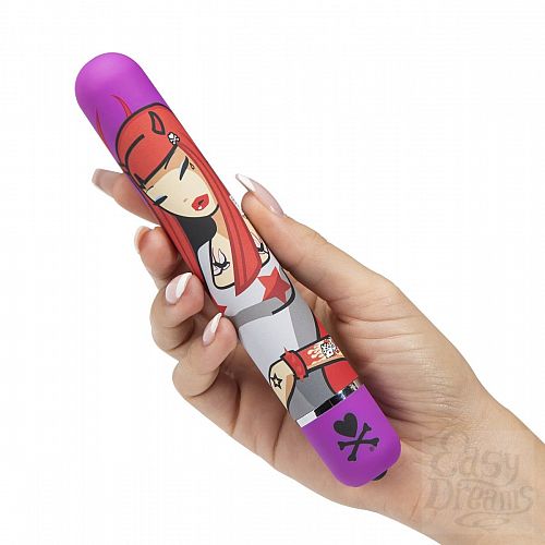 ���������� 3  ���������� �������� � ������� CLASSIC VIBRATOR PURPLE DEVIL WOMAN - 18,4 ��.