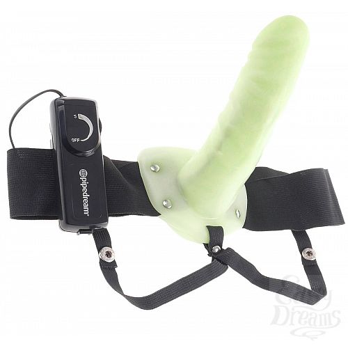 ���������� 2  �������������� ����� ������� ������� � ��������� For Him or Her  Vibrating Hollow Strap-On - 15 ��.