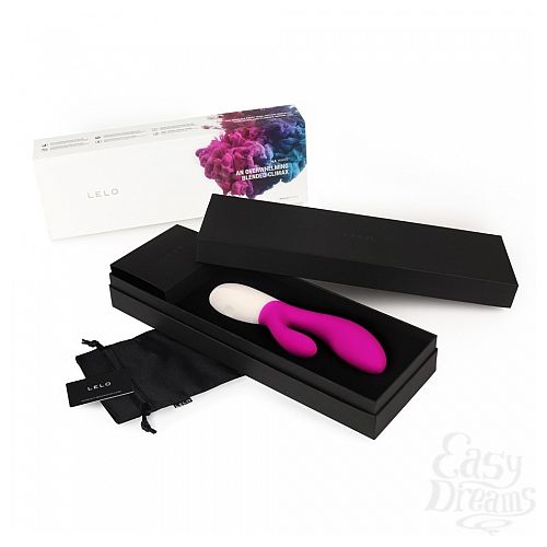 Фотография 2  Вибратор двойного действия Lelo Ina Wave, Фиолетовый