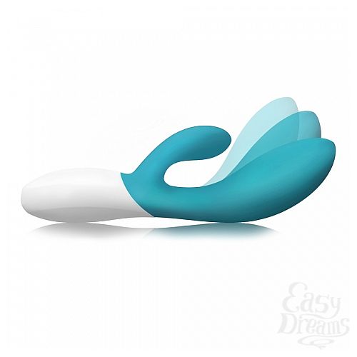 Фотография 3  Вибратор двойного действия Lelo Ina Wave, Фиолетовый