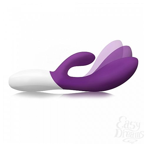 Фотография 5  Вибратор двойного действия Lelo Ina Wave, Фиолетовый