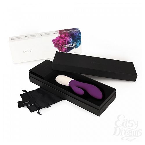 Фотография 6  Вибратор двойного действия Lelo Ina Wave, Фиолетовый