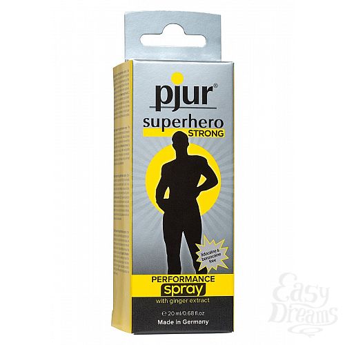  2  - pjur SUPERHERO Strong Spray - 20 .