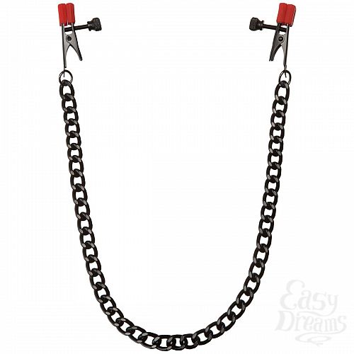 ���������� 1:  ������ ��� ������ Kink Nipple Clips with Heavy Chain and Silicone Tips