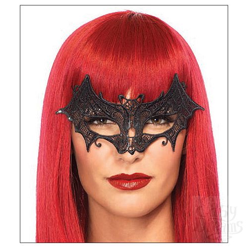 Фотография 1:  Маска для глаз Летучая Мышь Leg Avenue, One Size, Черный Фотография 1:  Маска для глаз Летучая Мышь Leg Avenue, One Size, Черный